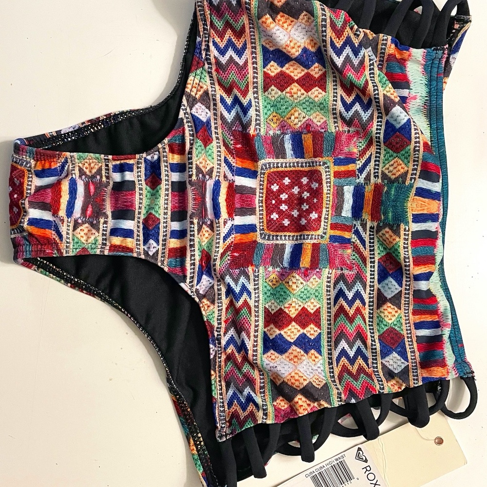 Roxy High Waist Swimsuit Bottoms